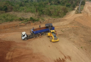 Chargement de camion